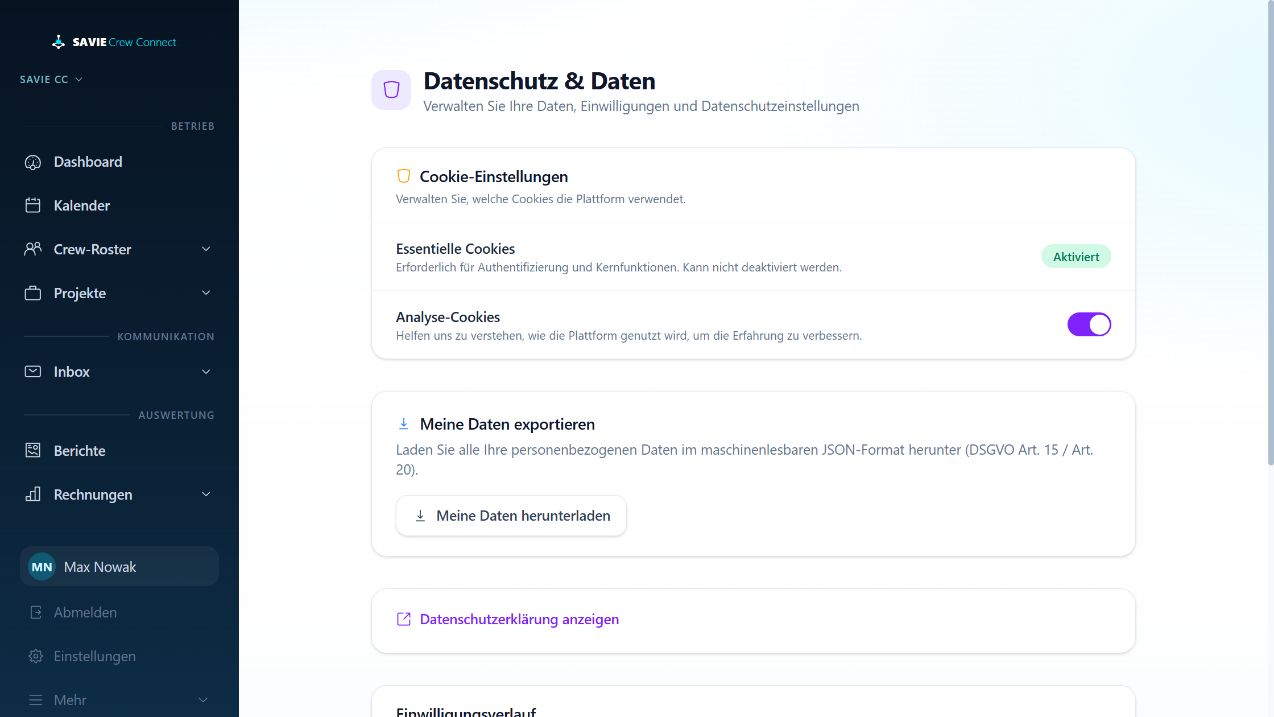Datenschutz und Daten