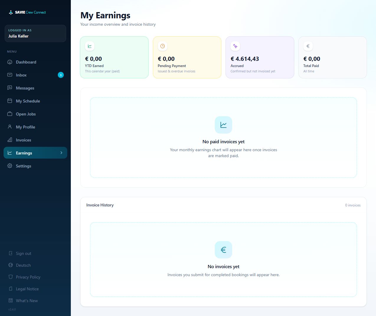 Freelancer earnings