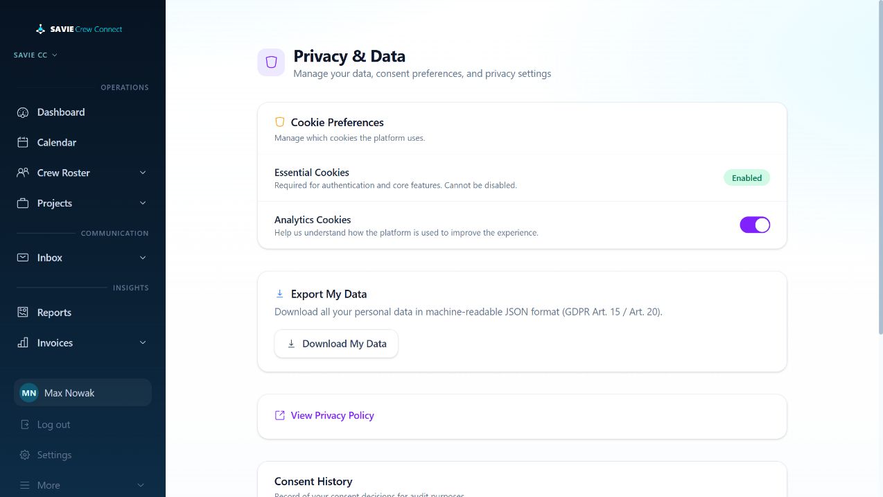 Privacy and Data